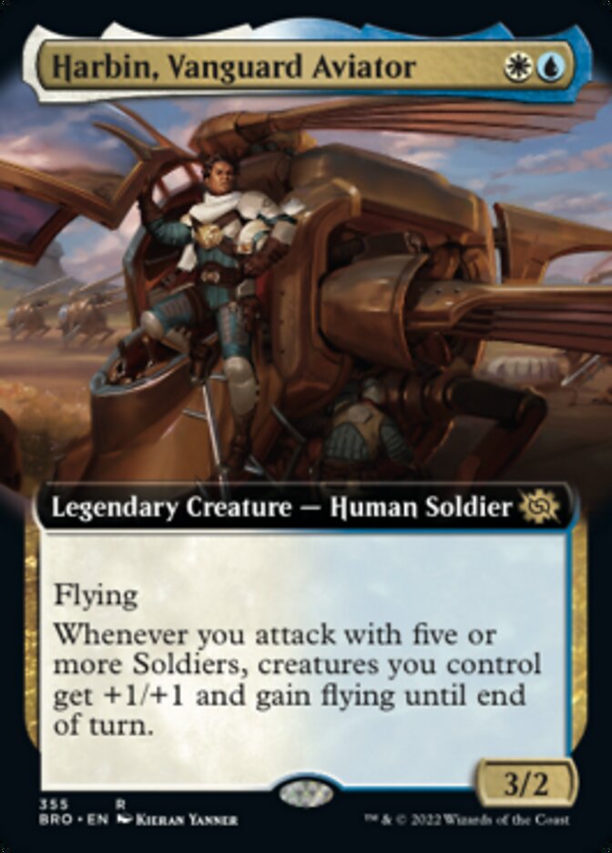 Harbin, Vanguard Aviator (Extended Art) [The Brothers' War] | Gaming Infinity