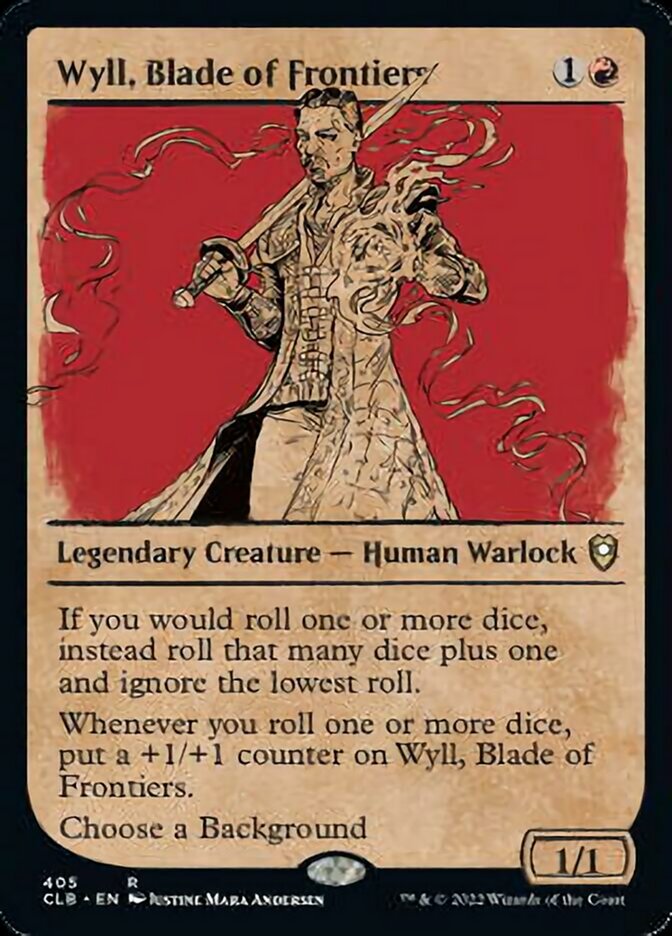 Wyll, Blade of Frontiers (Showcase) [Commander Legends: Battle for Baldur's Gate] | Gaming Infinity