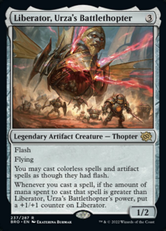 Liberator, Urza's Battlethopter [The Brothers' War] | Gaming Infinity