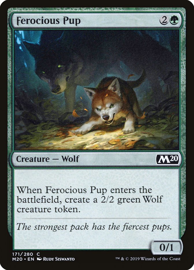 Ferocious Pup [Core Set 2020] | Gaming Infinity