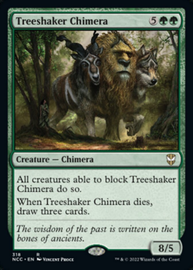 Treeshaker Chimera [Streets of New Capenna Commander] | Gaming Infinity