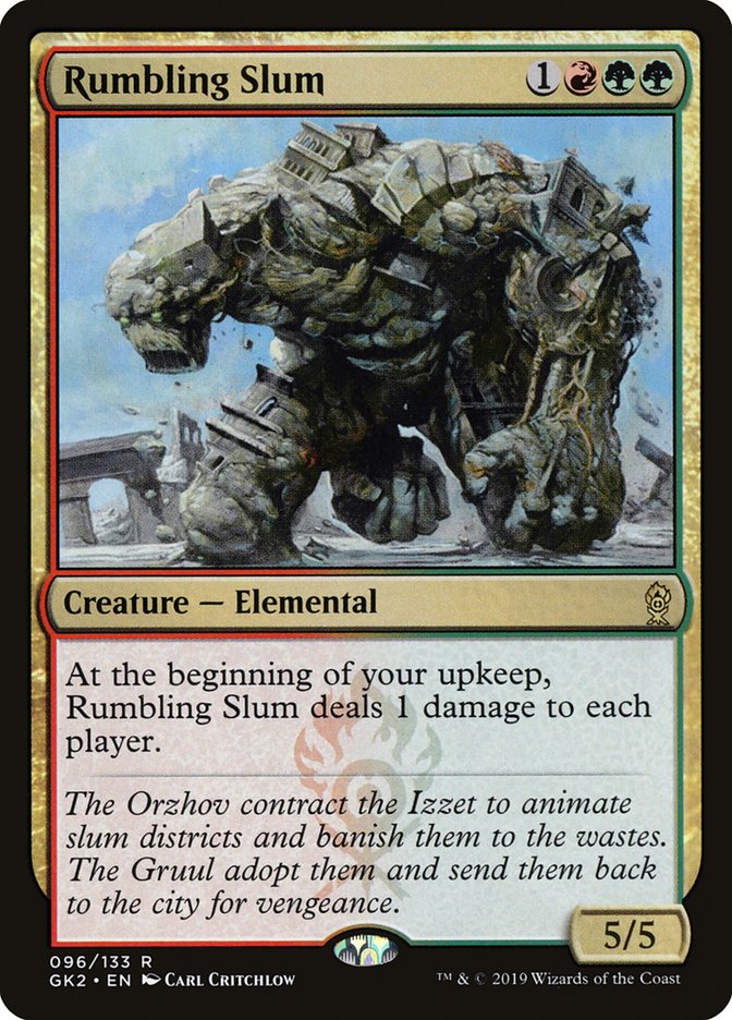 Rumbling Slum [Ravnica Allegiance Guild Kit] | Gaming Infinity