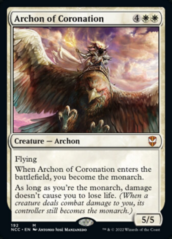 Archon of Coronation [Streets of New Capenna Commander] | Gaming Infinity