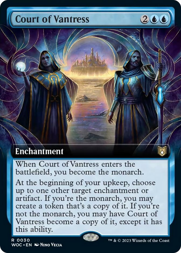 Court of Vantress (Extended Art) [Wilds of Eldraine Commander] | Gaming Infinity