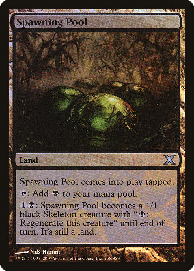 Spawning Pool (Premium Foil) [Tenth Edition] | Gaming Infinity