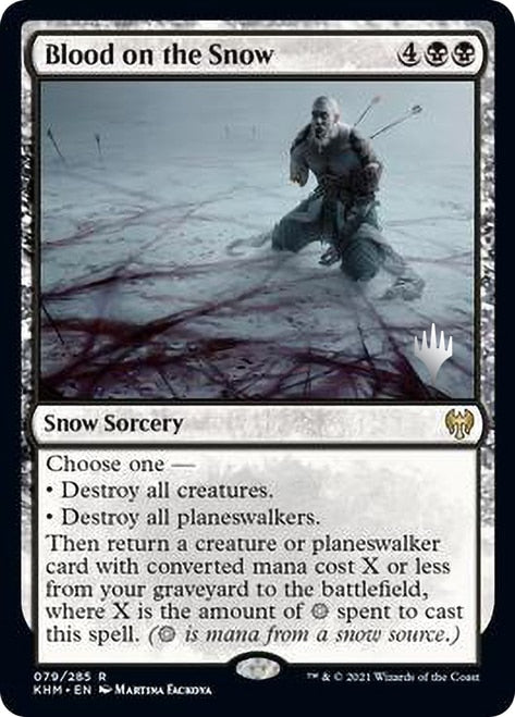 Blood on the Snow [Kaldheim Promo Pack] | Gaming Infinity