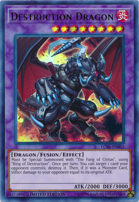 Destruction Dragon - LC06-EN003 [LC06-EN003] Ultra Rare | Gaming Infinity