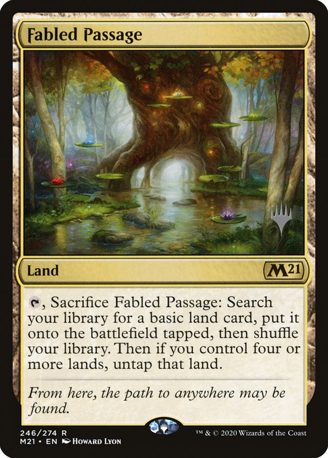 Fabled Passage (Promo Pack) [Core Set 2021 Promos] | Gaming Infinity