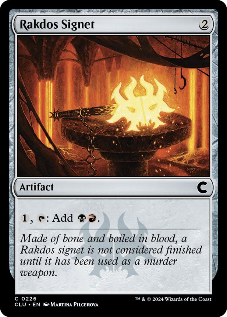 Rakdos Signet [Ravnica: Clue Edition] | Gaming Infinity