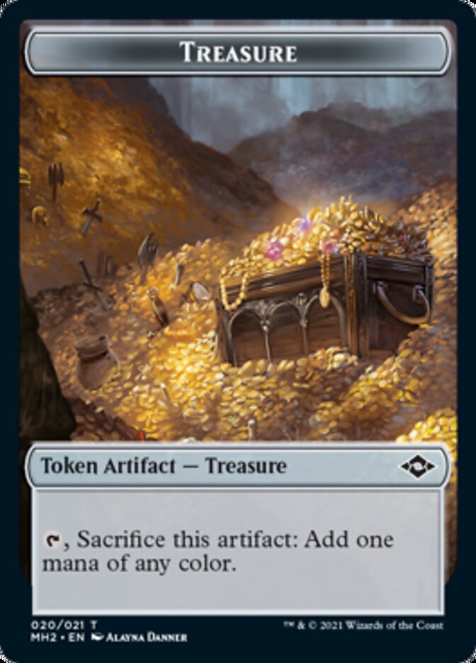 Treasure Token (#20) [Modern Horizons 2 Tokens] | Gaming Infinity