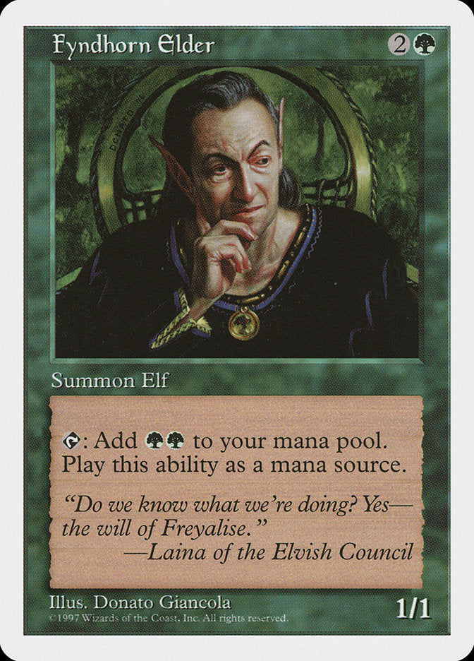 Fyndhorn Elder [Fifth Edition] | Gaming Infinity