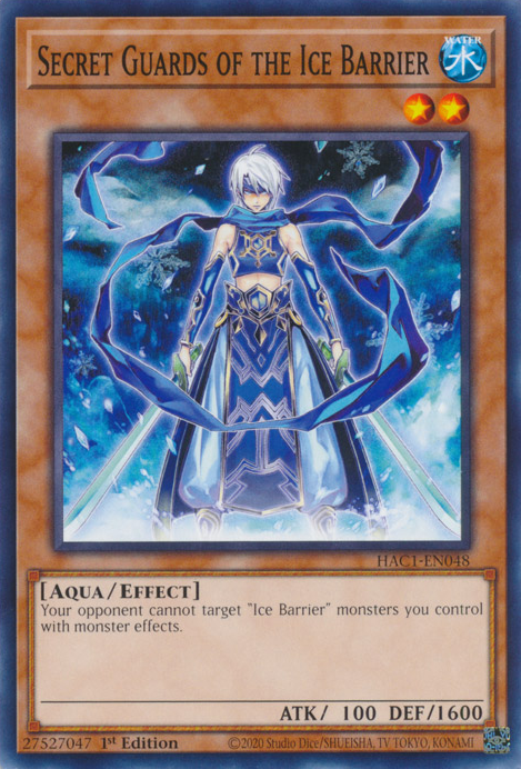 Secret Guards of the Ice Barrier [HAC1-EN048] Common | Gaming Infinity