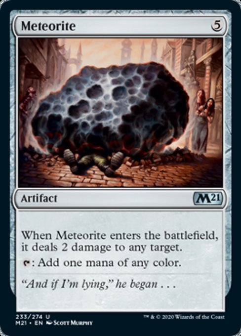 Meteorite [Core Set 2021] | Gaming Infinity