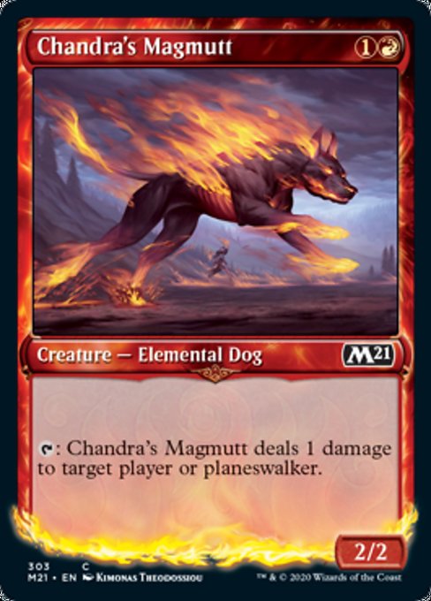 Chandra's Magmutt (Showcase) [Core Set 2021] | Gaming Infinity