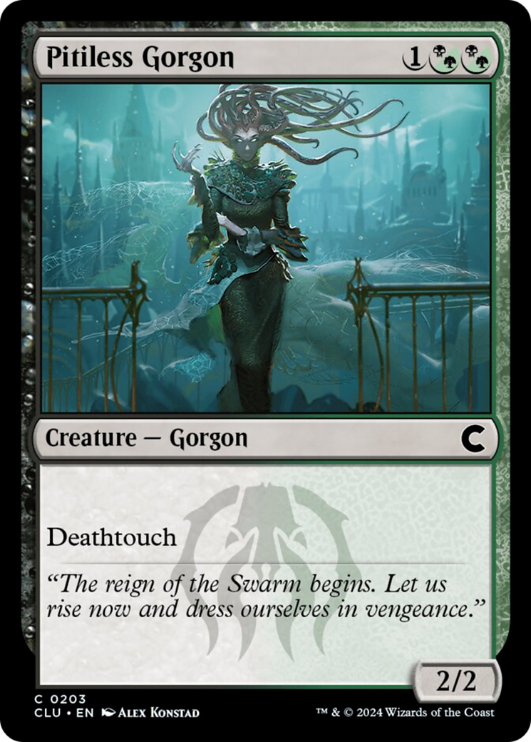 Pitiless Gorgon [Ravnica: Clue Edition] | Gaming Infinity