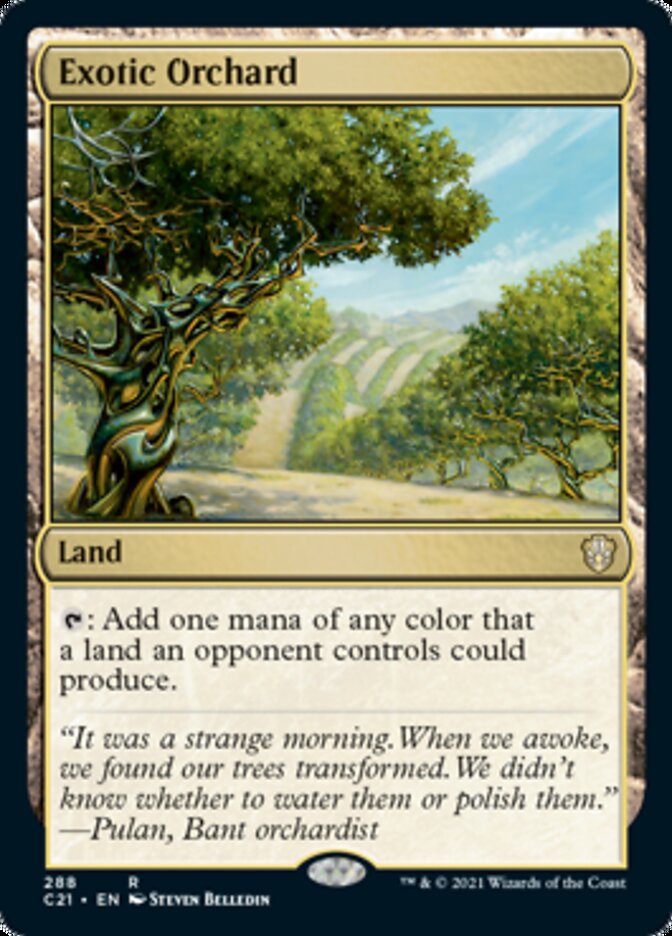 Exotic Orchard [Commander 2021] | Gaming Infinity