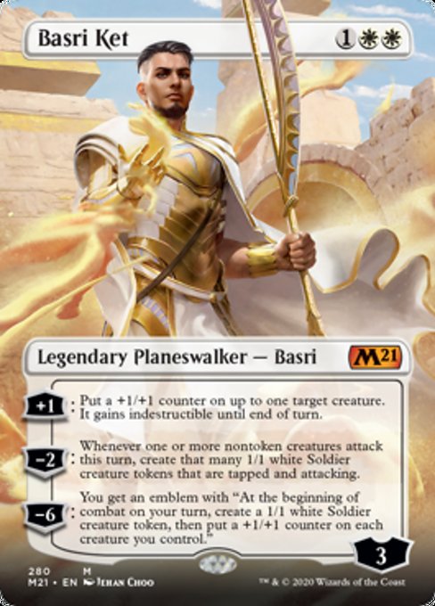 Basri Ket (Borderless) [Core Set 2021] | Gaming Infinity