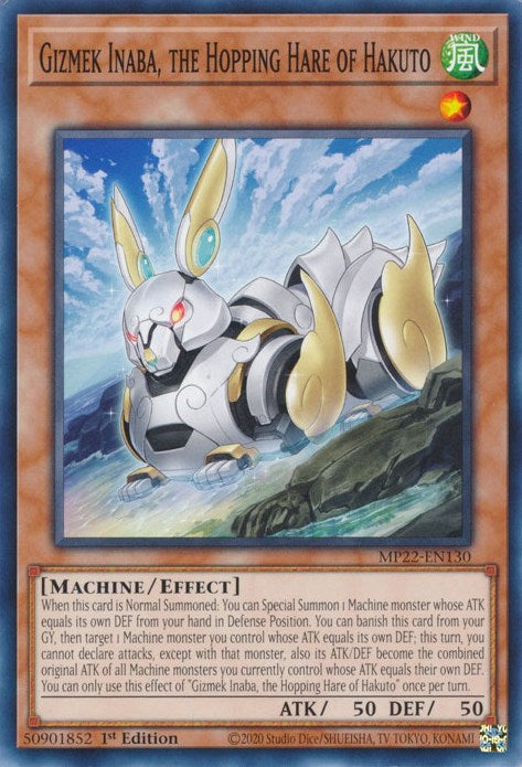 Gizmek Inaba, the Hopping Hare of Hakuto [MP22-EN130] Common | Gaming Infinity