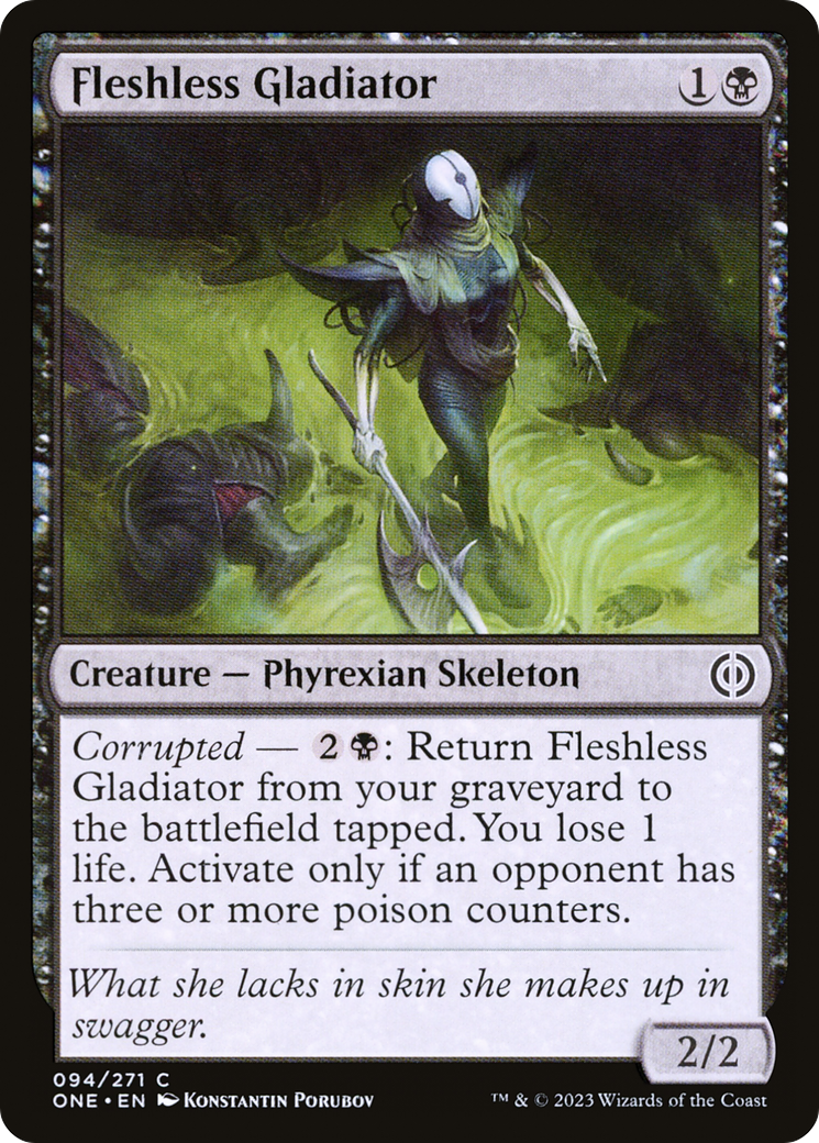 Fleshless Gladiator [Phyrexia: All Will Be One] | Gaming Infinity