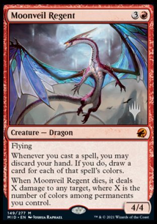 Moonveil Regent (Promo Pack) [Innistrad: Midnight Hunt Promos] | Gaming Infinity