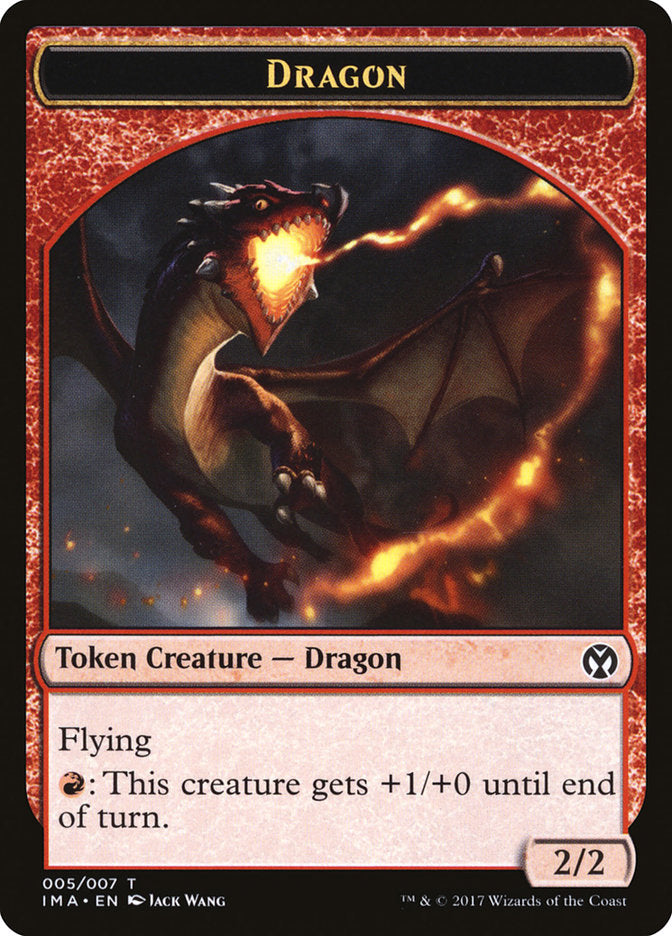 Dragon (005/007) [Iconic Masters Tokens] | Gaming Infinity