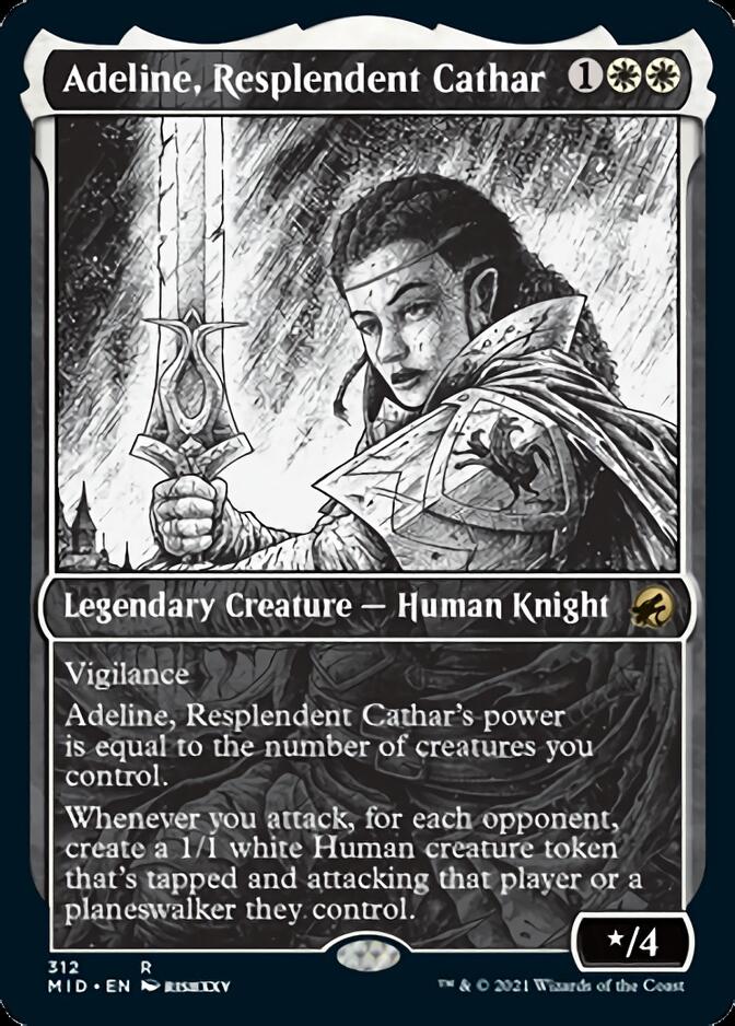 Adeline, Resplendent Cathar (Showcase Eternal Night) [Innistrad: Midnight Hunt] | Gaming Infinity