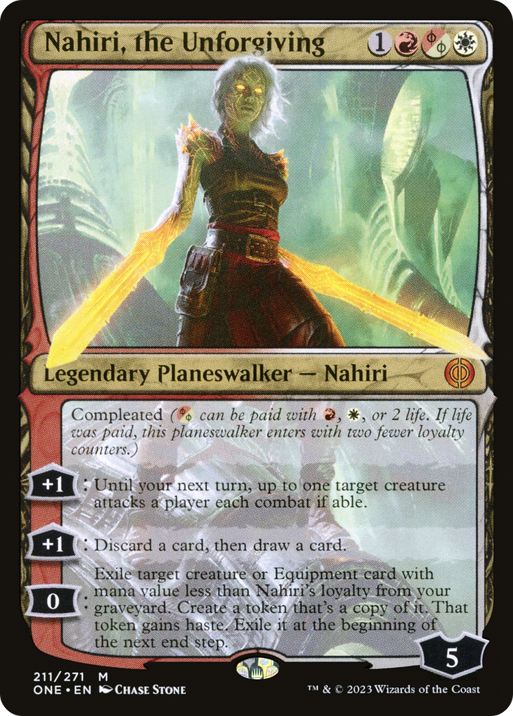 Nahiri, the Unforgiving [Phyrexia: All Will Be One] | Gaming Infinity