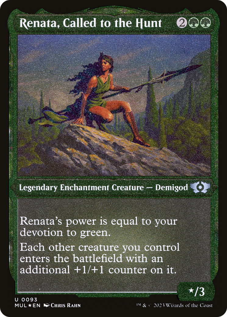 Renata, Called to the Hunt (Foil Etched) [Multiverse Legends] | Gaming Infinity