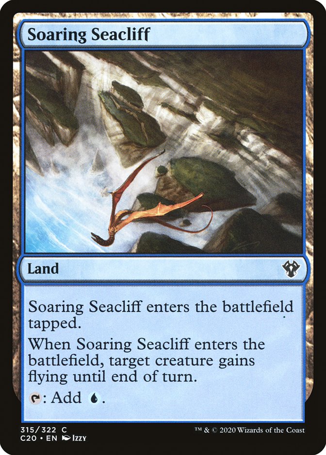 Soaring Seacliff [Commander 2020] | Gaming Infinity