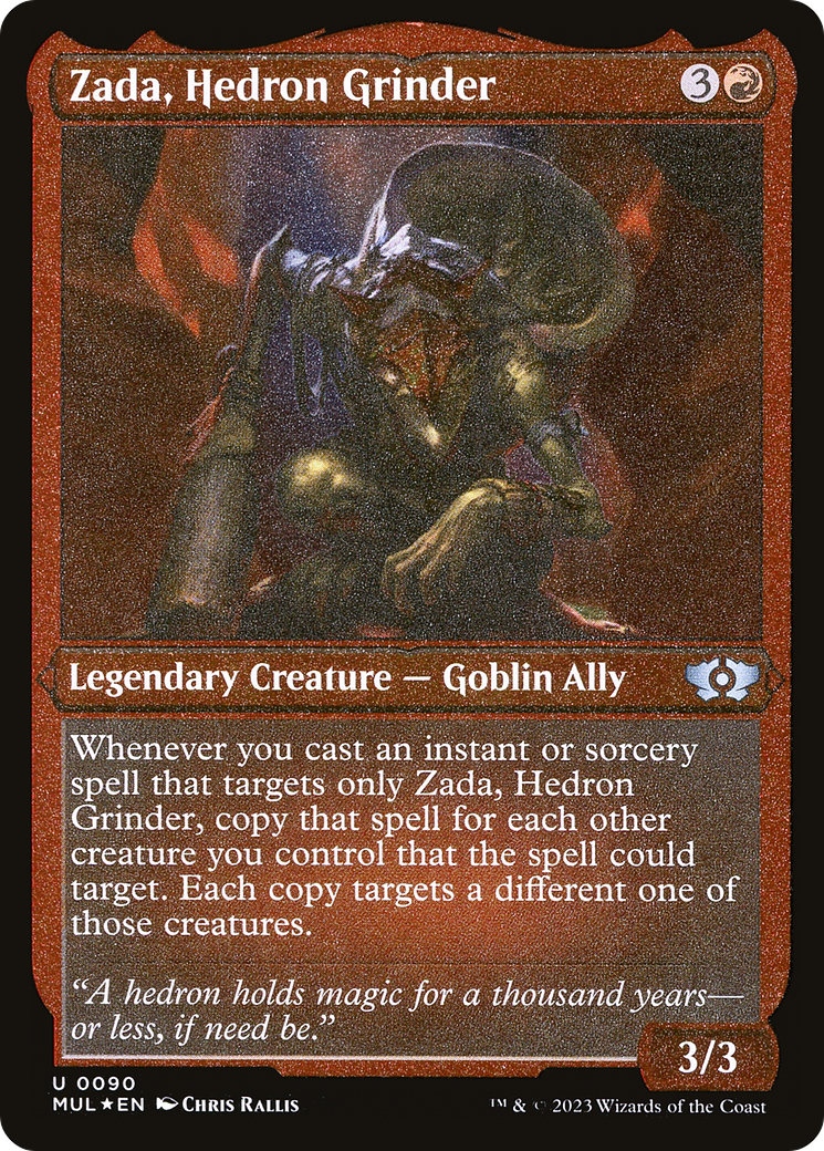 Zada, Hedron Grinder (Foil Etched) [Multiverse Legends] | Gaming Infinity