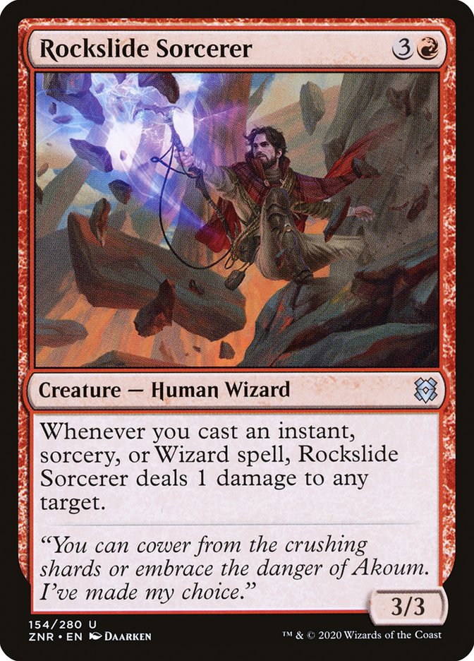 Rockslide Sorcerer [Zendikar Rising] | Gaming Infinity