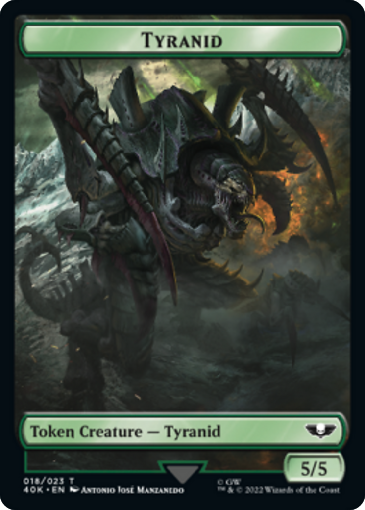 Tyranid (17) // Tyranid (18) [Universes Beyond: Warhammer 40,000 Tokens] | Gaming Infinity