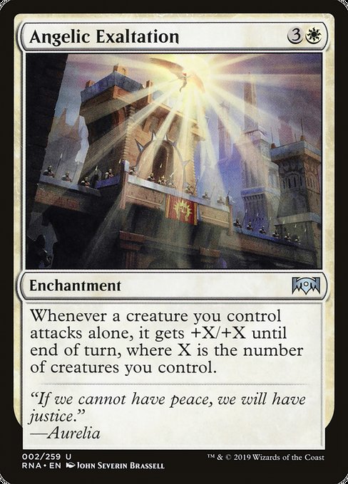 Angelic Exaltation [Ravnica Allegiance] | Gaming Infinity