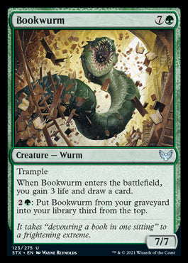 Bookwurm [Strixhaven: School of Mages] | Gaming Infinity