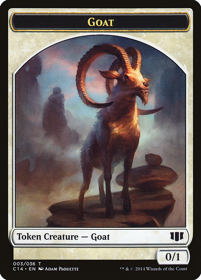 Wurm (033/036) // Goat Double-sided Token [Commander 2014 Tokens] | Gaming Infinity