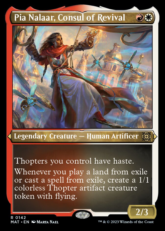 Pia Nalaar, Consul of Revival (Foil Etched) [March of the Machine: The Aftermath] | Gaming Infinity