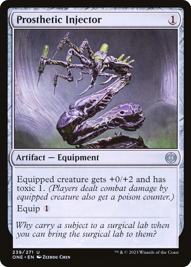 Prosthetic Injector [Phyrexia: All Will Be One] | Gaming Infinity