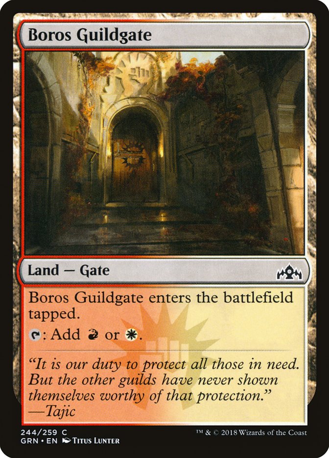 Boros Guildgate (244/259) [Guilds of Ravnica] | Gaming Infinity