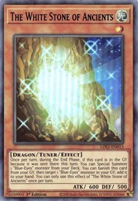 The White Stone of Ancients (Blue) [LDS2-EN013] Ultra Rare | Gaming Infinity