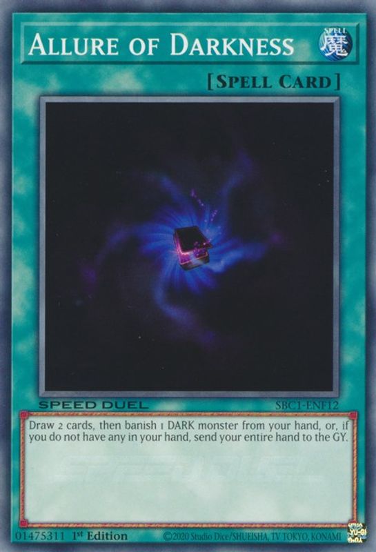 Allure of Darkness [SBC1-ENF12] Common | Gaming Infinity