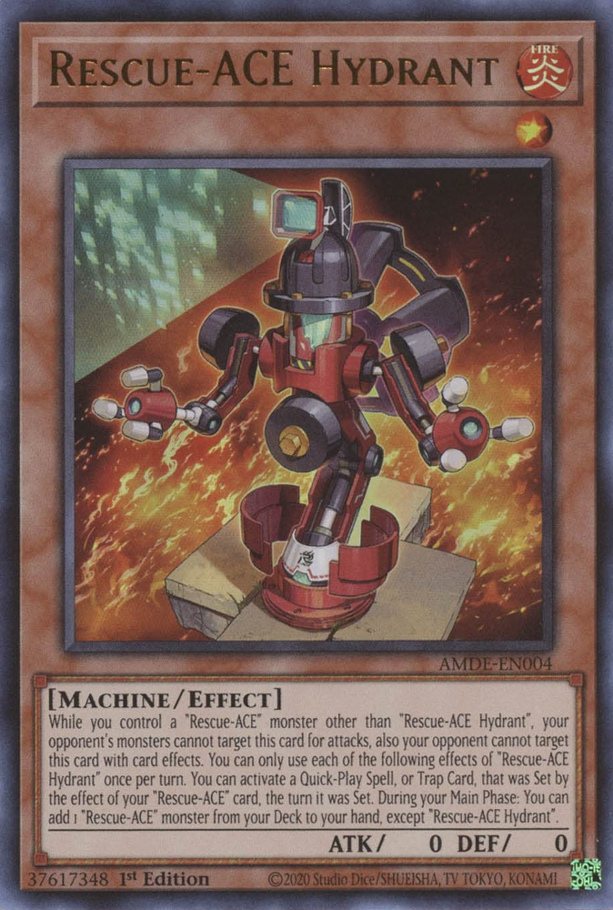 Rescue-ACE Hydrant [AMDE-EN004] Ultra Rare | Gaming Infinity