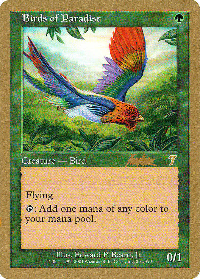 Birds of Paradise (Brian Kibler) [World Championship Decks 2002] | Gaming Infinity