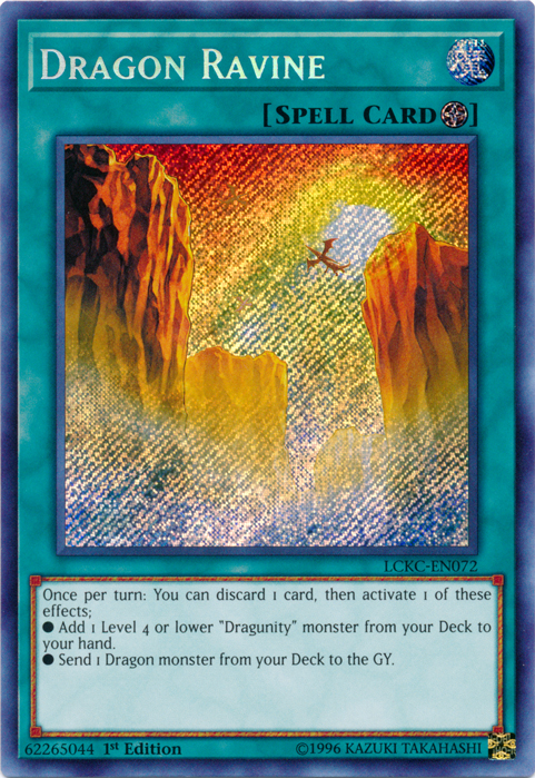 Dragon Ravine [LCKC-EN072] Secret Rare | Gaming Infinity