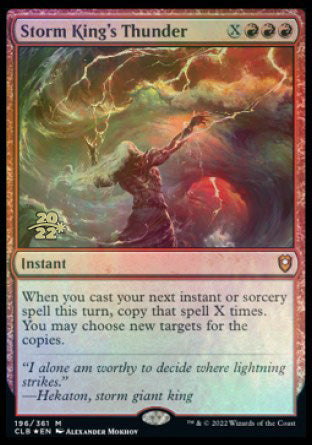 Storm King's Thunder [Commander Legends: Battle for Baldur's Gate Prerelease Promos] | Gaming Infinity