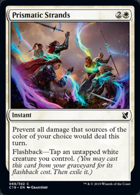 Prismatic Strands [Commander 2019] | Gaming Infinity