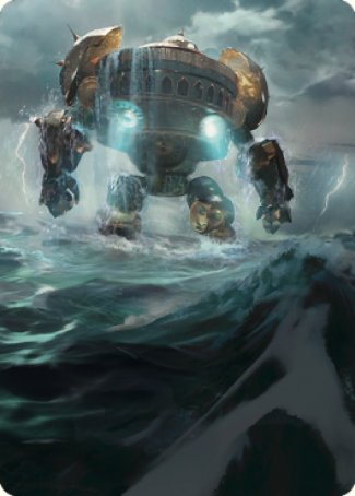 Island Art Card [The Brothers' War Art Series] | Gaming Infinity