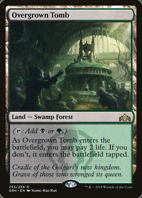 Overgrown Tomb [Guilds of Ravnica] | Gaming Infinity