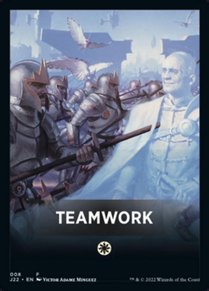 Teamwork Theme Card [Jumpstart 2022 Front Cards] | Gaming Infinity