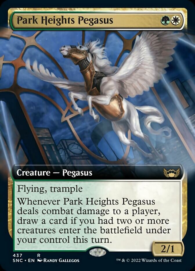 Park Heights Pegasus (Extended Art) [Streets of New Capenna] | Gaming Infinity