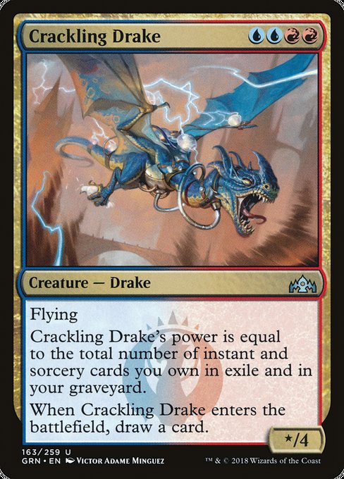 Crackling Drake [Guilds of Ravnica] | Gaming Infinity